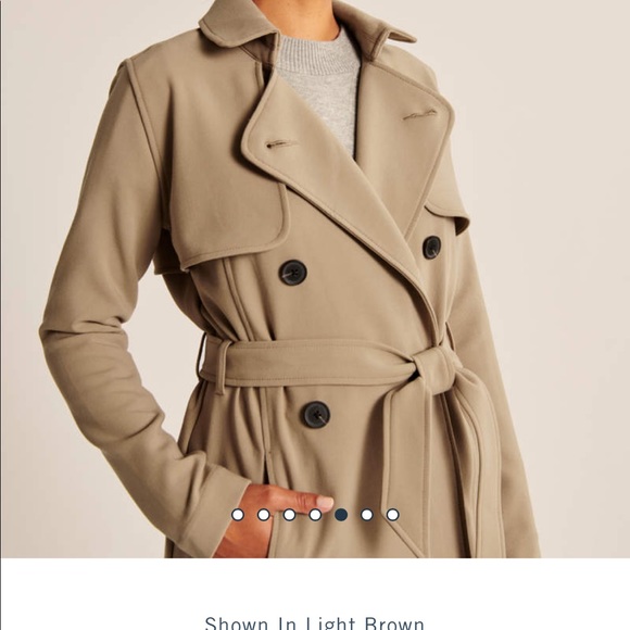 Abercrombie & Fitch Jackets & Blazers - Abercrombie & Fitch Drapey Trench Coat. Medium